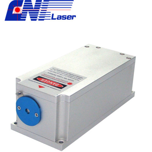 588nm narrow line width laser with low noise