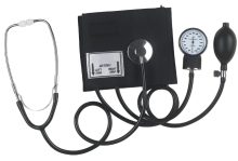 Standard Aneroid Sphygmomanometer with Stethoscope
