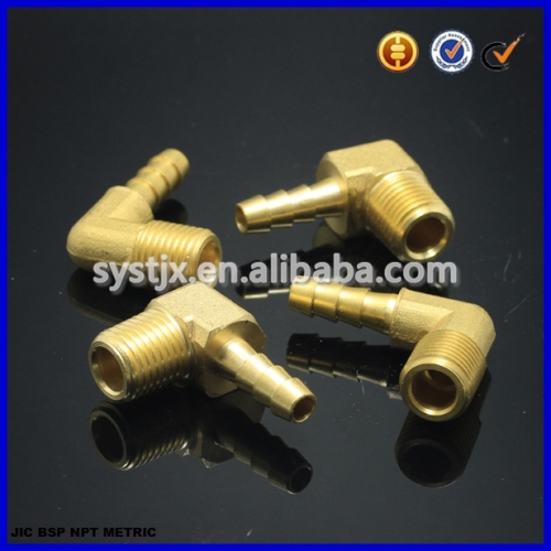 China supplier forged male brass elbow fitting