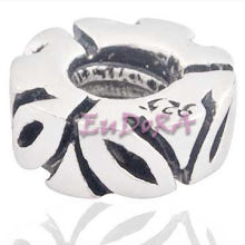 Hot Fashion Sterling Silver Crystal European Bead-spacer