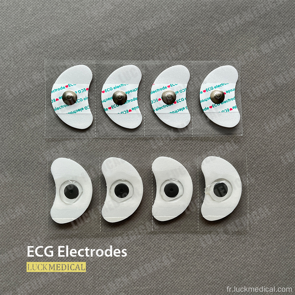 Électrodes ECG jetables Patte d&#39;électrode ECG Patte CE