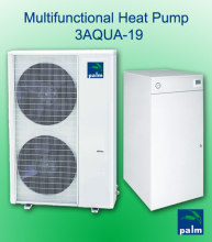 air source all in one heat pump -heating & cooling & hot water