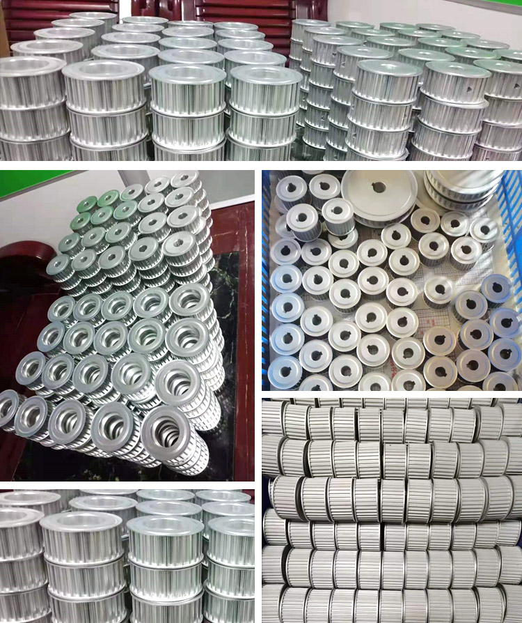 Customized GT2 belt pulley transmission synchronous timing Pulley screen printing parts