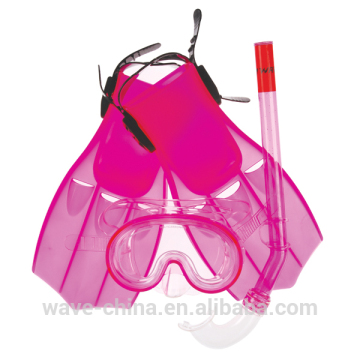 Junior Swim Mask Snorkel Fins Set