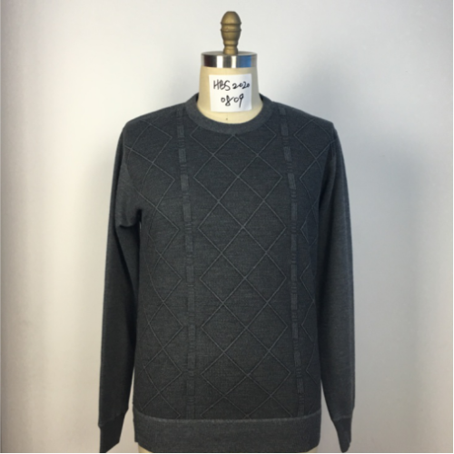 Men's Long Sleeve Round Neck Sweater