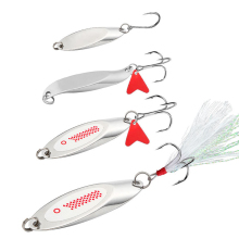 Wholesale LP3002 Micro Spoon Lure Sequins Spoon Lures Spinner Metal Jig Freshwater Fishing Lures