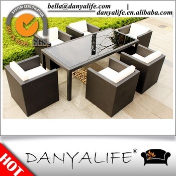 DYDS-D761F Danyalife OEM Deluxe Terrace Synthesis Rattan Occasional Chairs