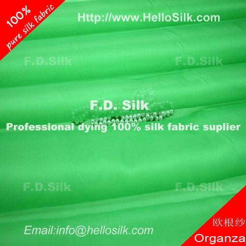 Hellosilk raw silk organza material