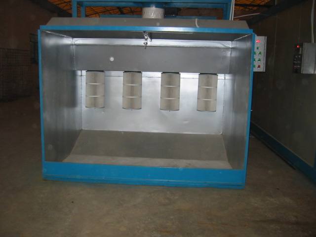 Machine de revêtement en poudre powder coating machine