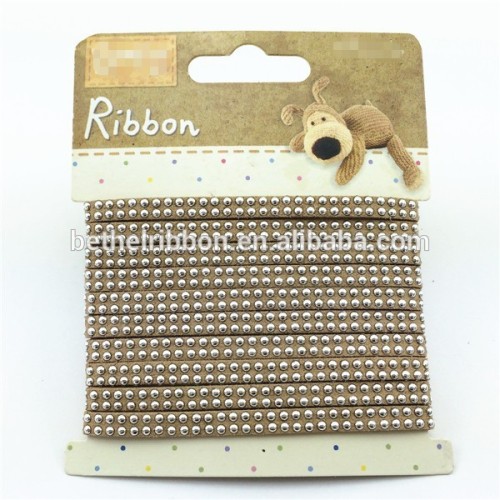 Diy craft ribbon lt. brown Flat Faux Suede Cords FS-1012