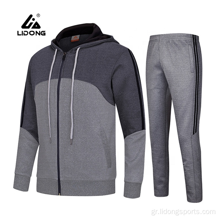 Χονδρικό sweatsuit φερμουάρ Up Γυναίκες άνδρες αθλητικά ρούχα