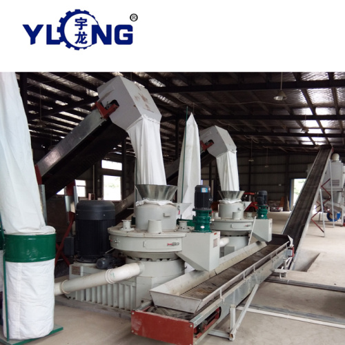 Wood pellet pellet press machine