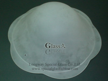 frost glass, glass cover,glass shade