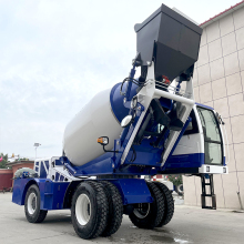 Automatic Self-Loading Diesel Cement Mixer - Diesel Engine Concrete Mixer Machinery