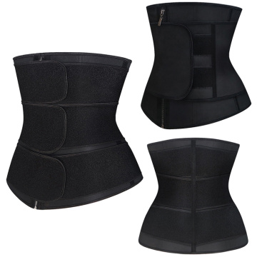 Wanita 9 Baja Tulang Lateks Pinggang Trainer Corset