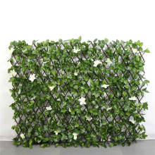 Hot Selling Artificial Plant Wall Decor - Hengen 50x50cm 1x1m Luxury Urban Jungle Green Wall