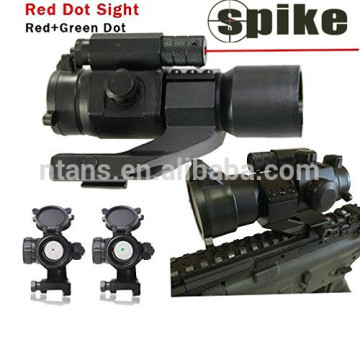 1x32mm Red/green Dot Rifle Scope Sight with Red Laser