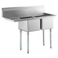 Commercial Two Compartment Utility Sink