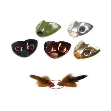 Vampfly Fly Tying Multi-Color Fish Mask Streamer Tying Materials
