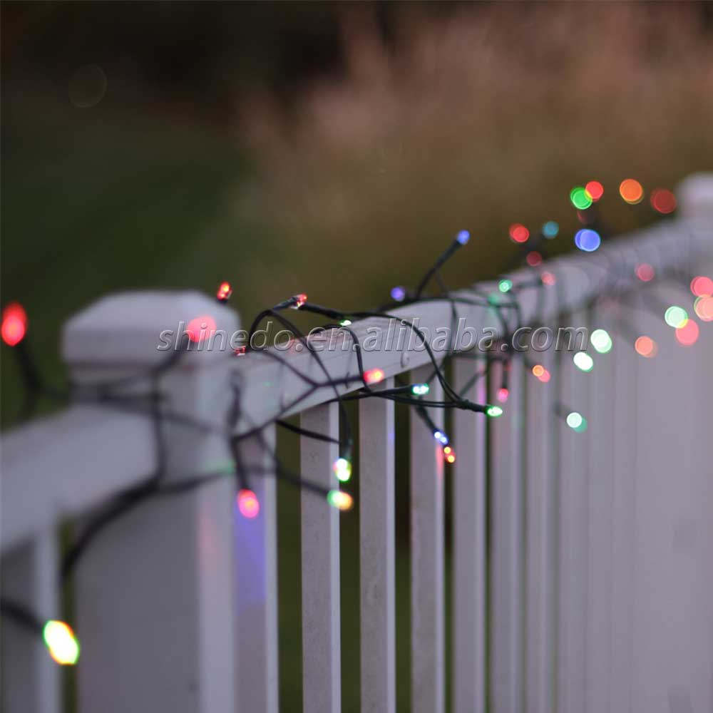 100/200LEDs Solar Powered String Fairy Christmas Lights for Garden, Party, Holiday Decoration