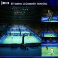 Sol de badminton approuvé BWF