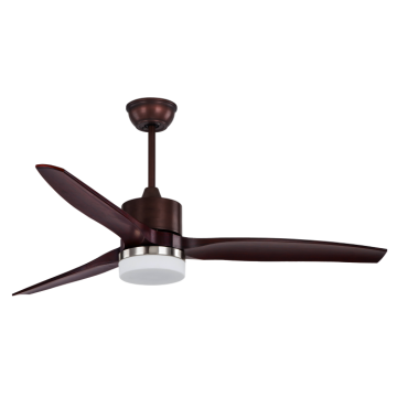 52-inch Brown Modern Decorative Ceiling Fan