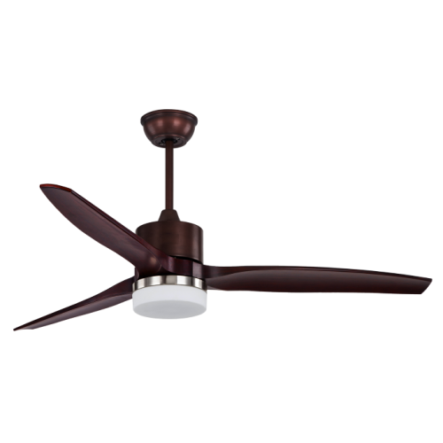 52-inch Brown Modern Decorative Fan Lamp