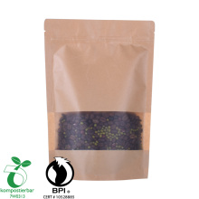 Bolsa de café de reciclaje de papel de compost biodegradable ecológico