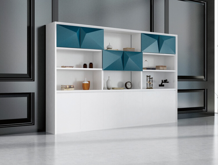 New design office product shaped MDF wall unit wall unit furniture wall unit