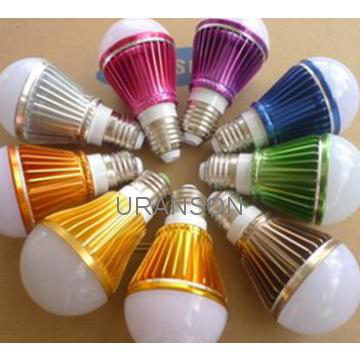 LED Globe Light Bulbs  RGB