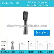 FG high speed tungsten carbide surgical dental instrument