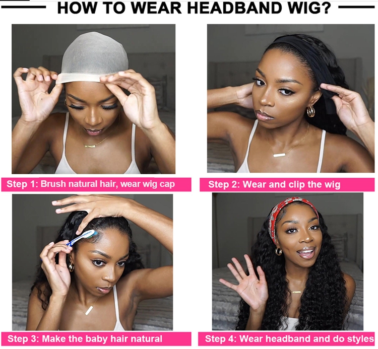 Annione Virgin Hair Lace Frontal Hair Wholesalers HD Swiss Deep Wave Wig HD Lace Cuticle Aligned Virgin Hair Vendor Headband Wig
