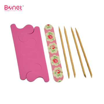 Cute nail file and nail separator set