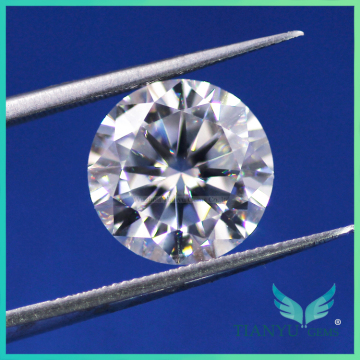Lab diamonds moissanite wholesale 7mm round moissanite brilliant cut