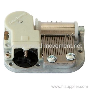 Spring Driven Miniature 18 Note Musical Movement?