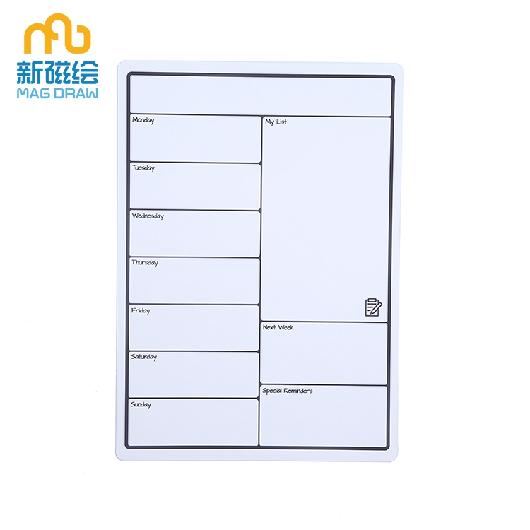 fridge magnetic planner