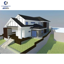 Modern Luxury Light Steel Frame Modular Villa for Sale
