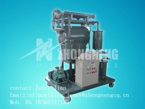 Easy-Moving Dielectric Oil Recovery Machine, Oil Dehydration Machine