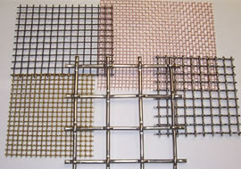 galvanized crimped wire mesh 