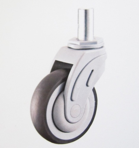 Anit-static medical solid stem caster wheel