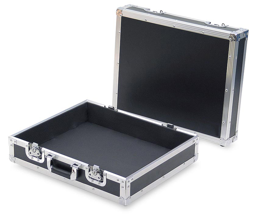 Aluminum Case Removable Lid Briefcase Style Work Box With Removable Lid With Locks