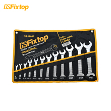12pcs Double Open Spanner Matt Concave Rib Set Hanging Bag Combination Wrench Socket Set - Hot Sale