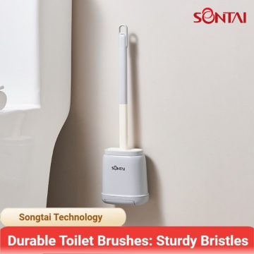 Egg-Shaped Wall-Mounted Brush for Home Clean