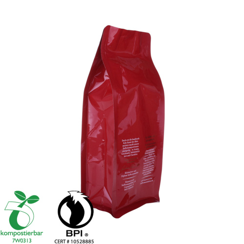 Zipper Square Bottom Eco-Friendly Rice Packaging Factory i Kina