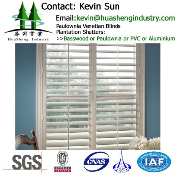 Vinyl Platation Shutters Components Supplier China