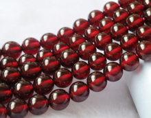 Wholesale jewelry red garnet stone beads  gem garnet stone price