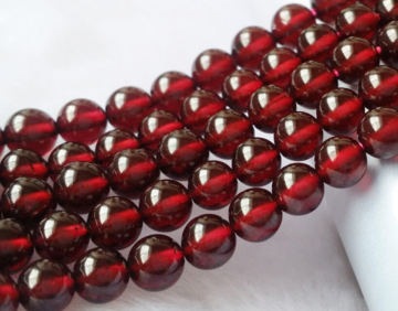 Wholesale jewelry red garnet stone beads  gem garnet stone price
