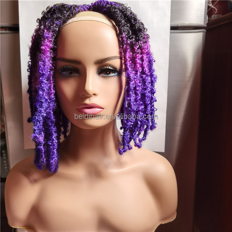 Wholesale 3 Tone Color Locs Hand Crochet Braids Butterfly Locs