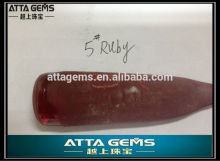 clean material ruby color corundum ruby
