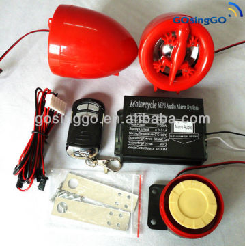 motorcycle mp3 audio system